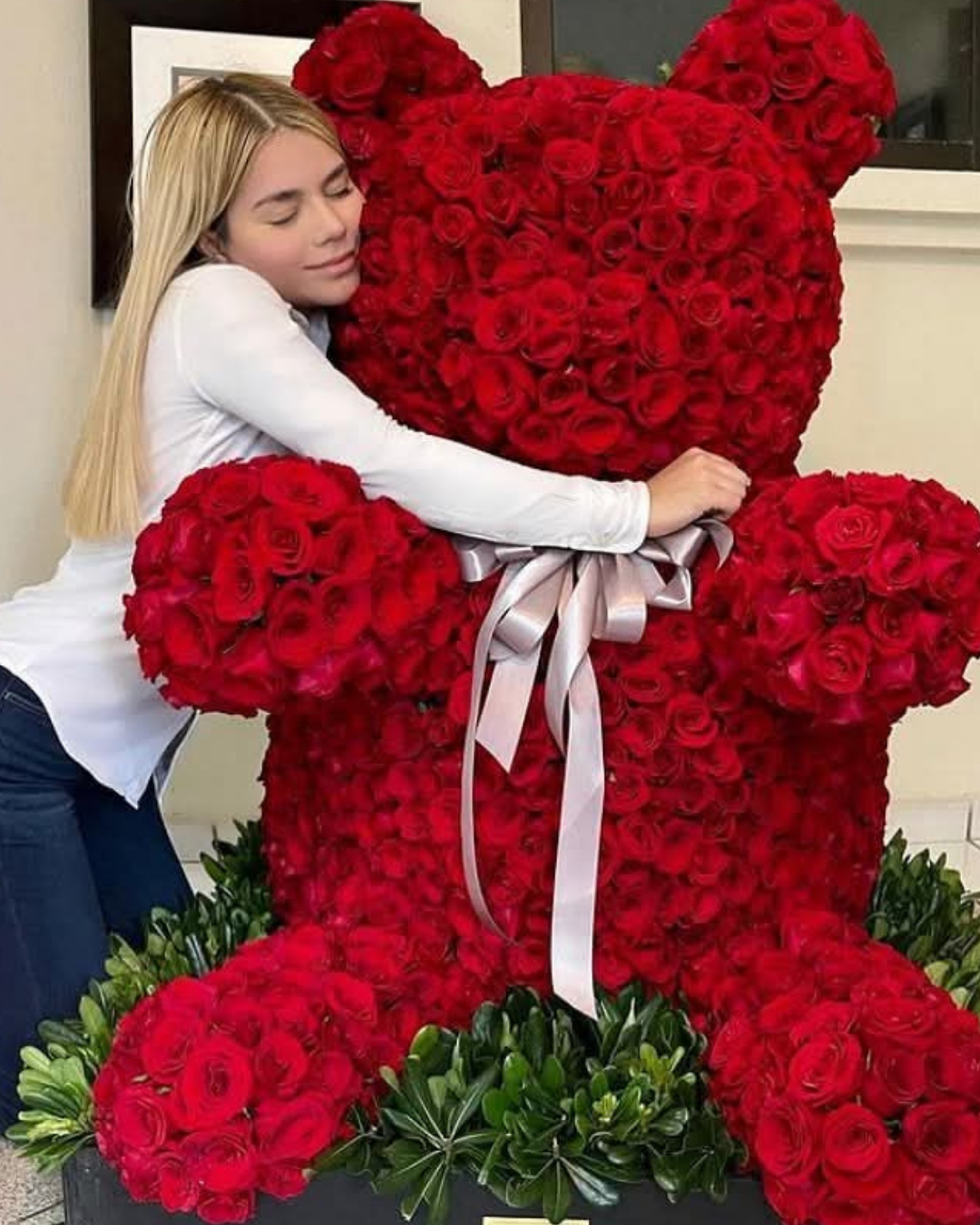 Oso de 800 Rosas