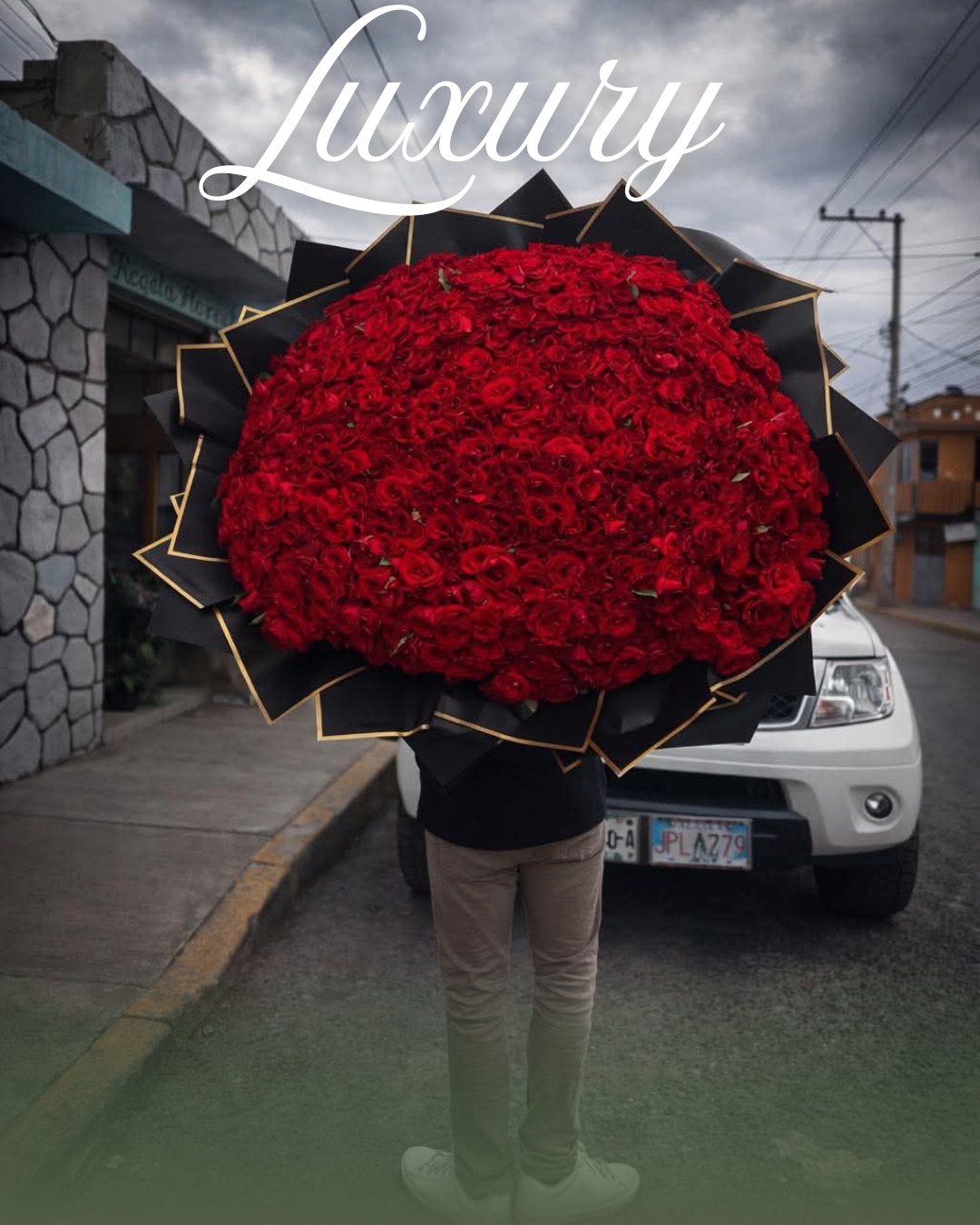 Ramo de 1100 rosas