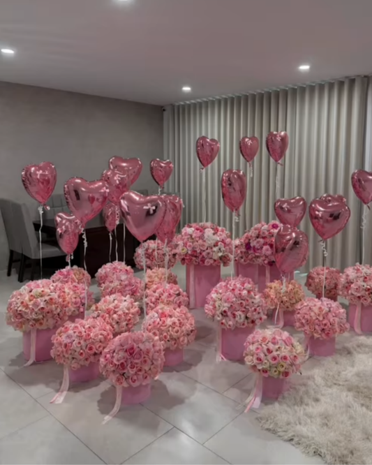 Pack de 20 cilindros con rosas